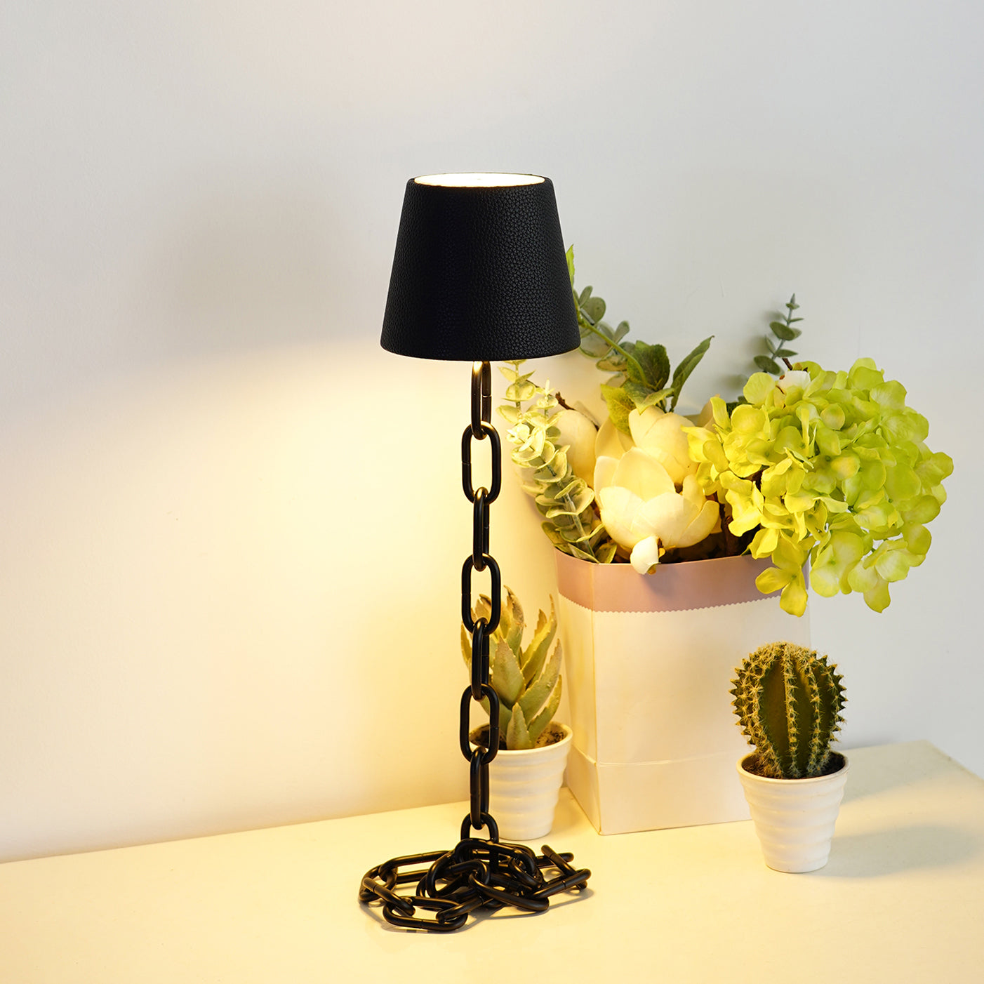 Light Chain Table Lamp
