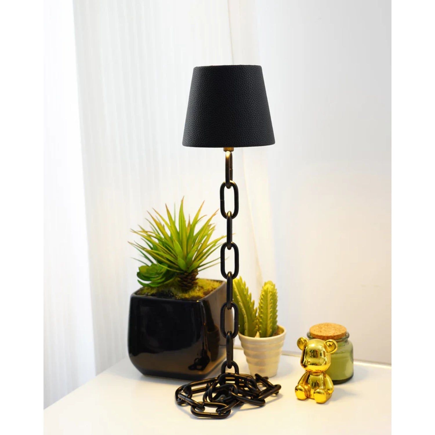 Light Chain Table Lamp