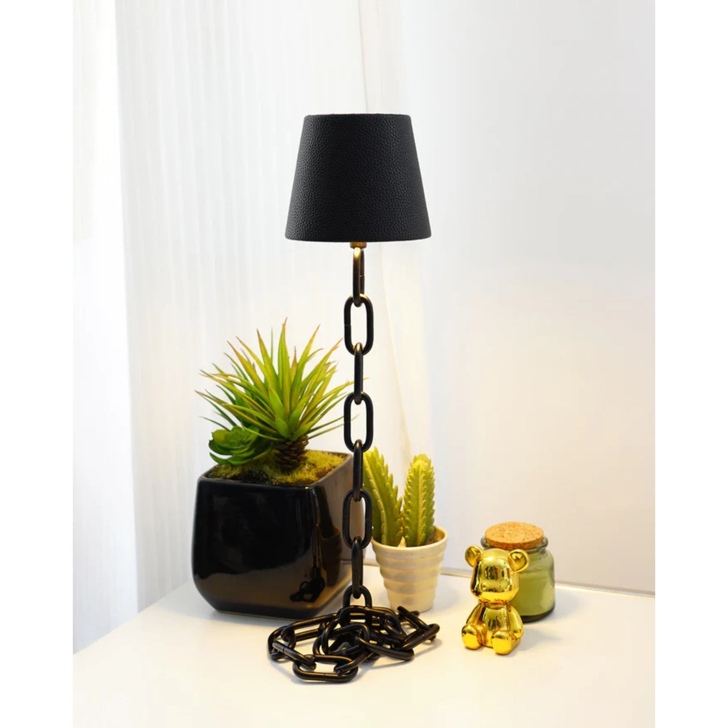 Light Chain Table Lamp