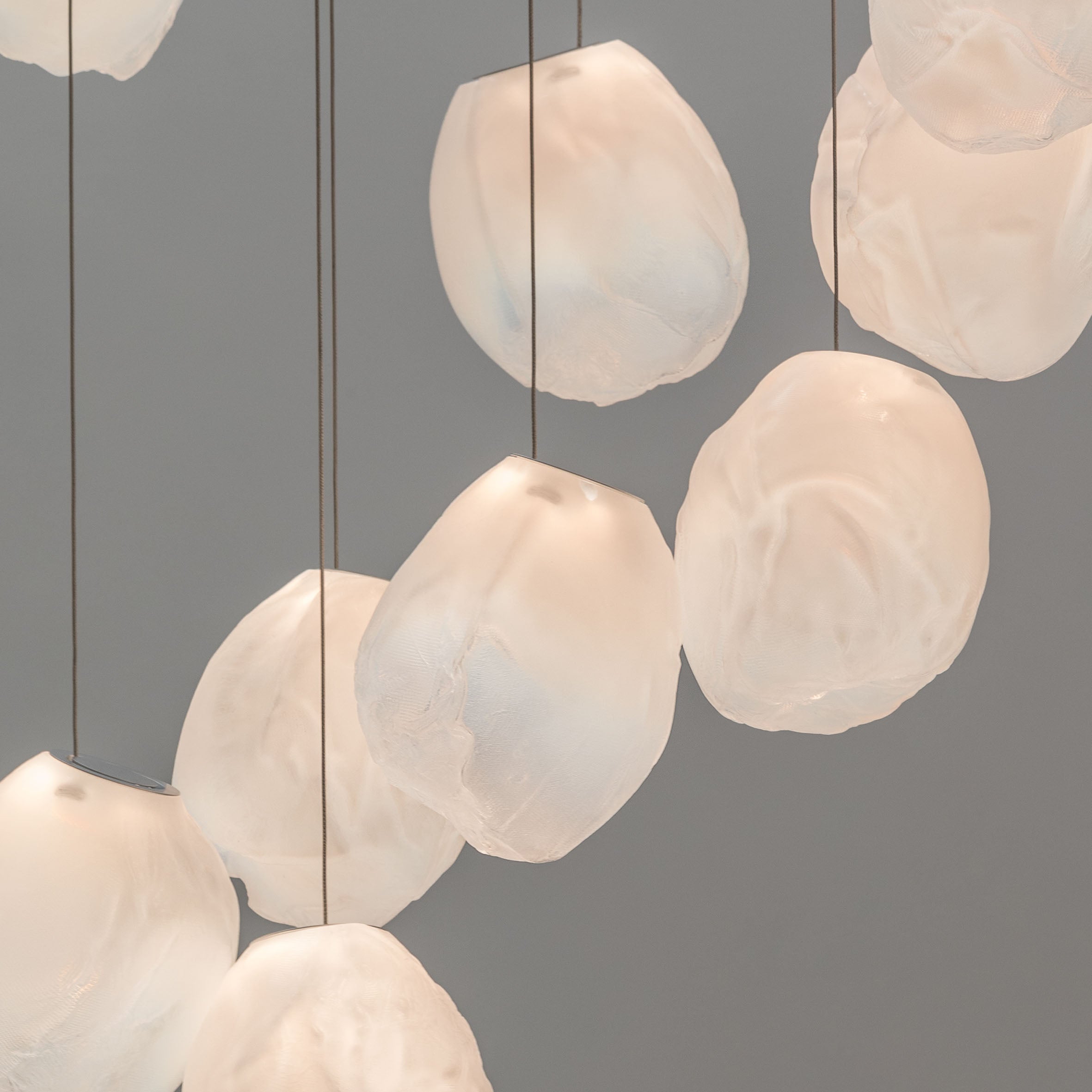 Stone Melt Pendant Light