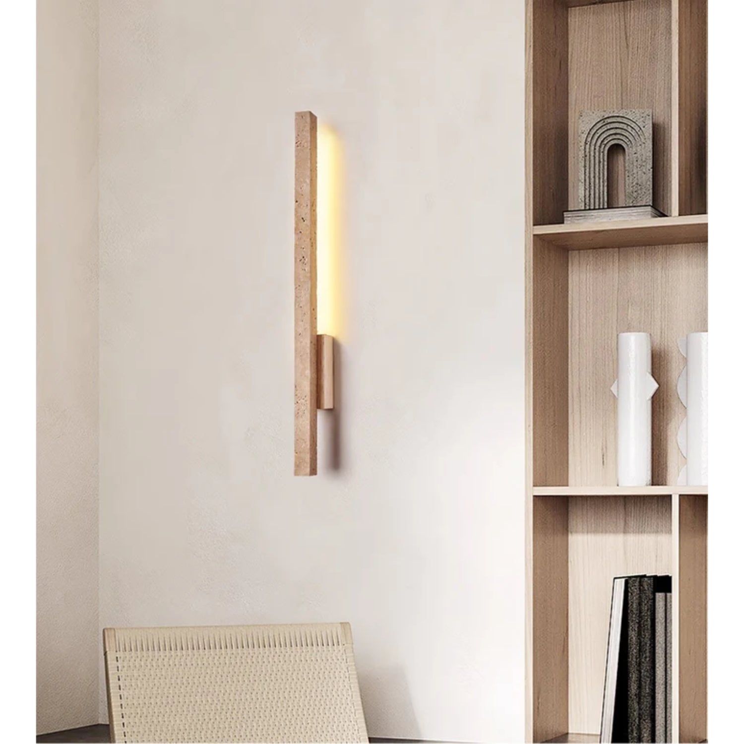 Melicon Natural Stone Wall Light