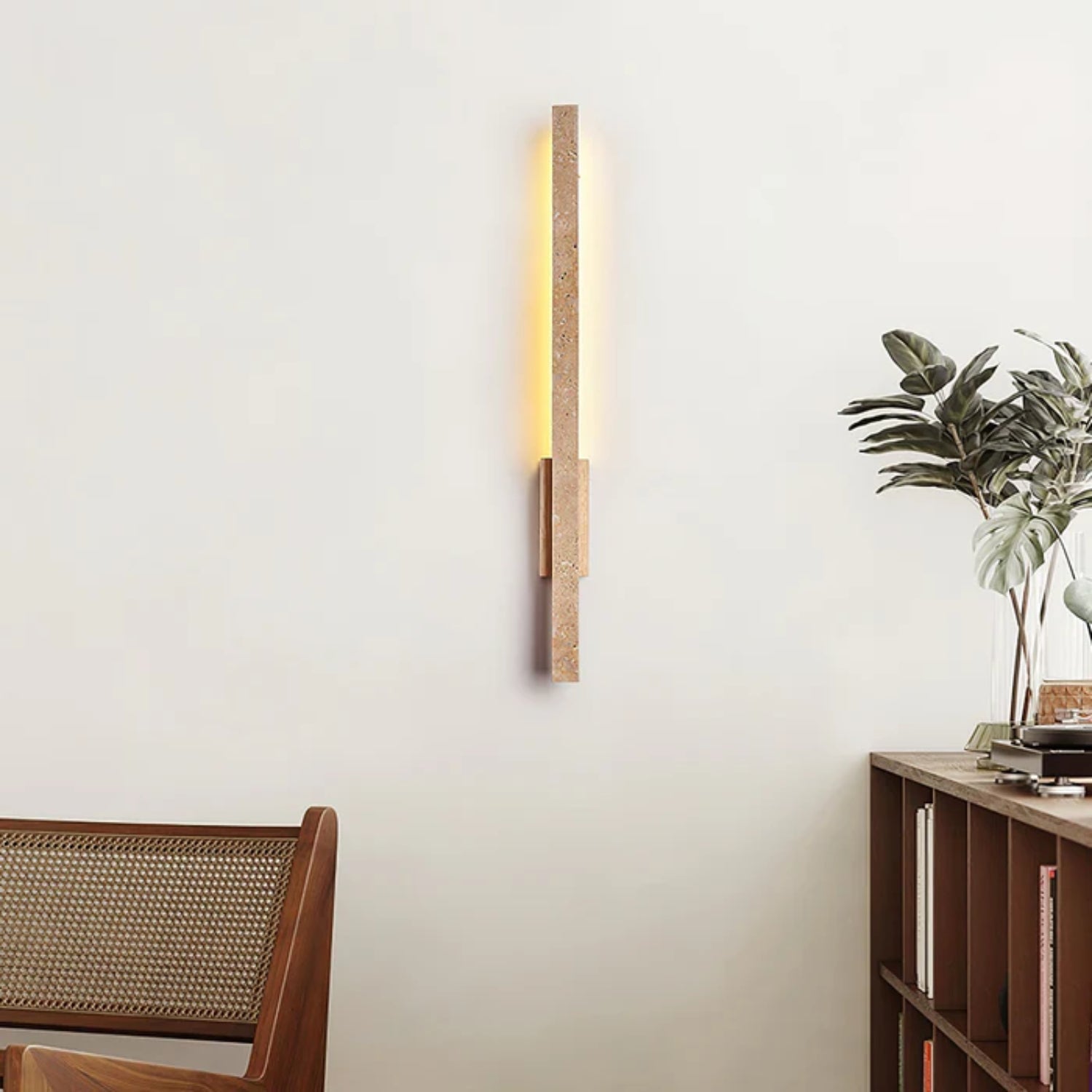 Melicon Natural Stone Wall Light
