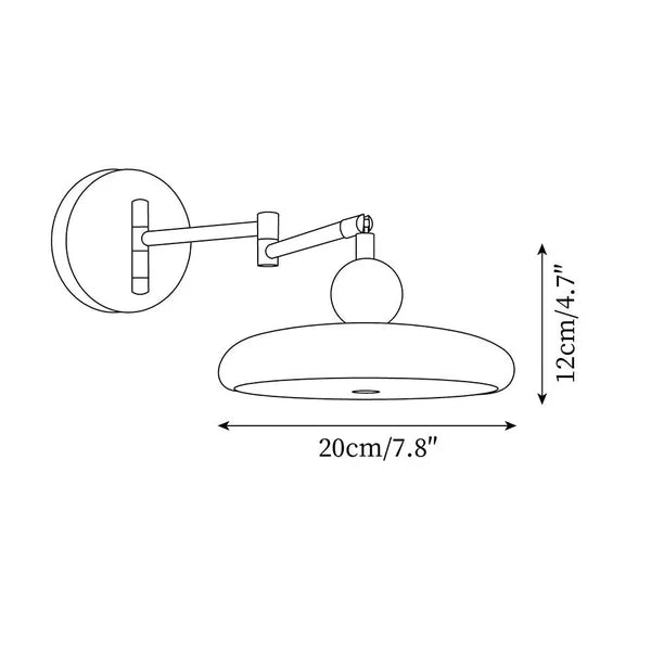 Laslon Wall Light