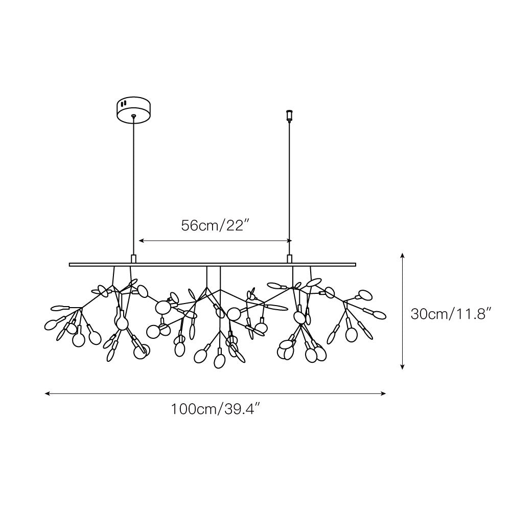 Merrline Sculptural Chandelier