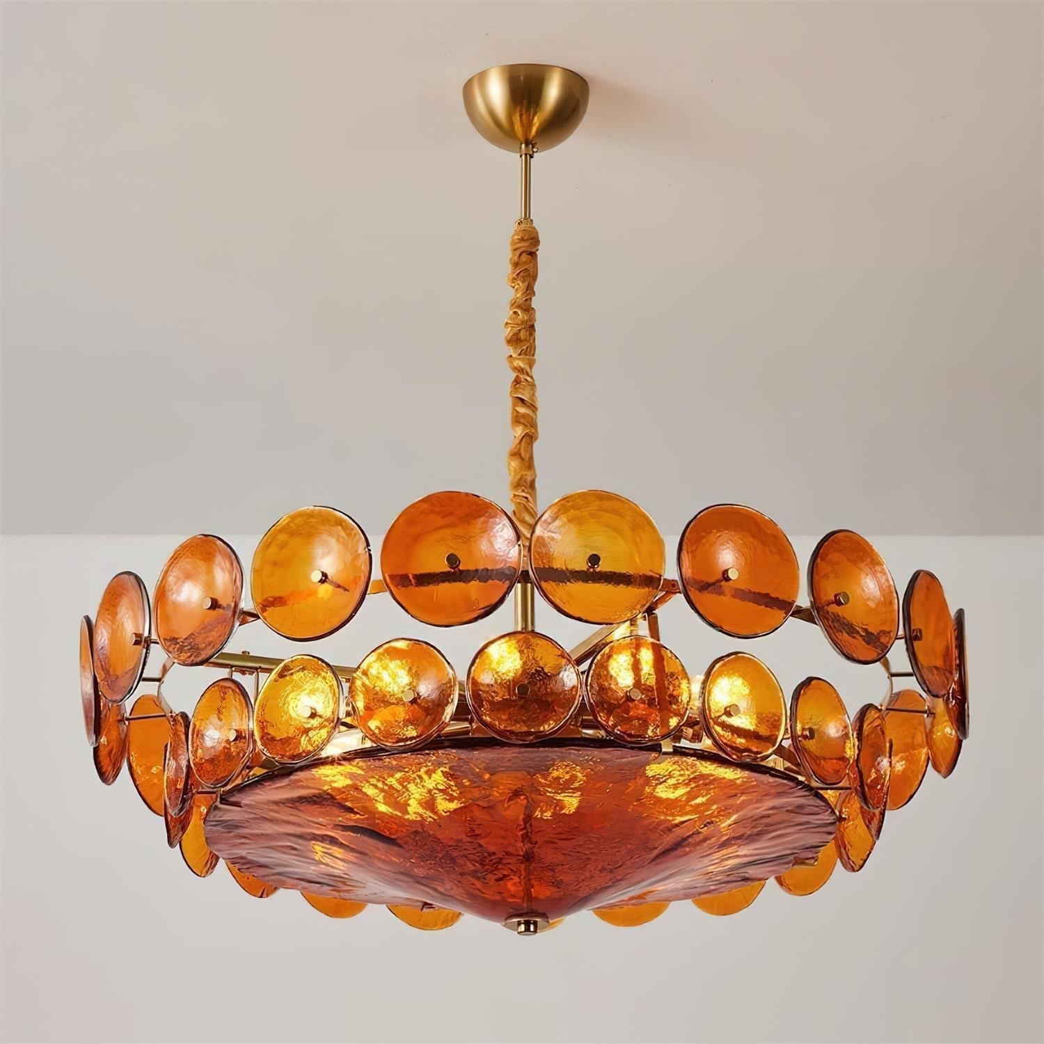 Sowenro Round Chandelier
