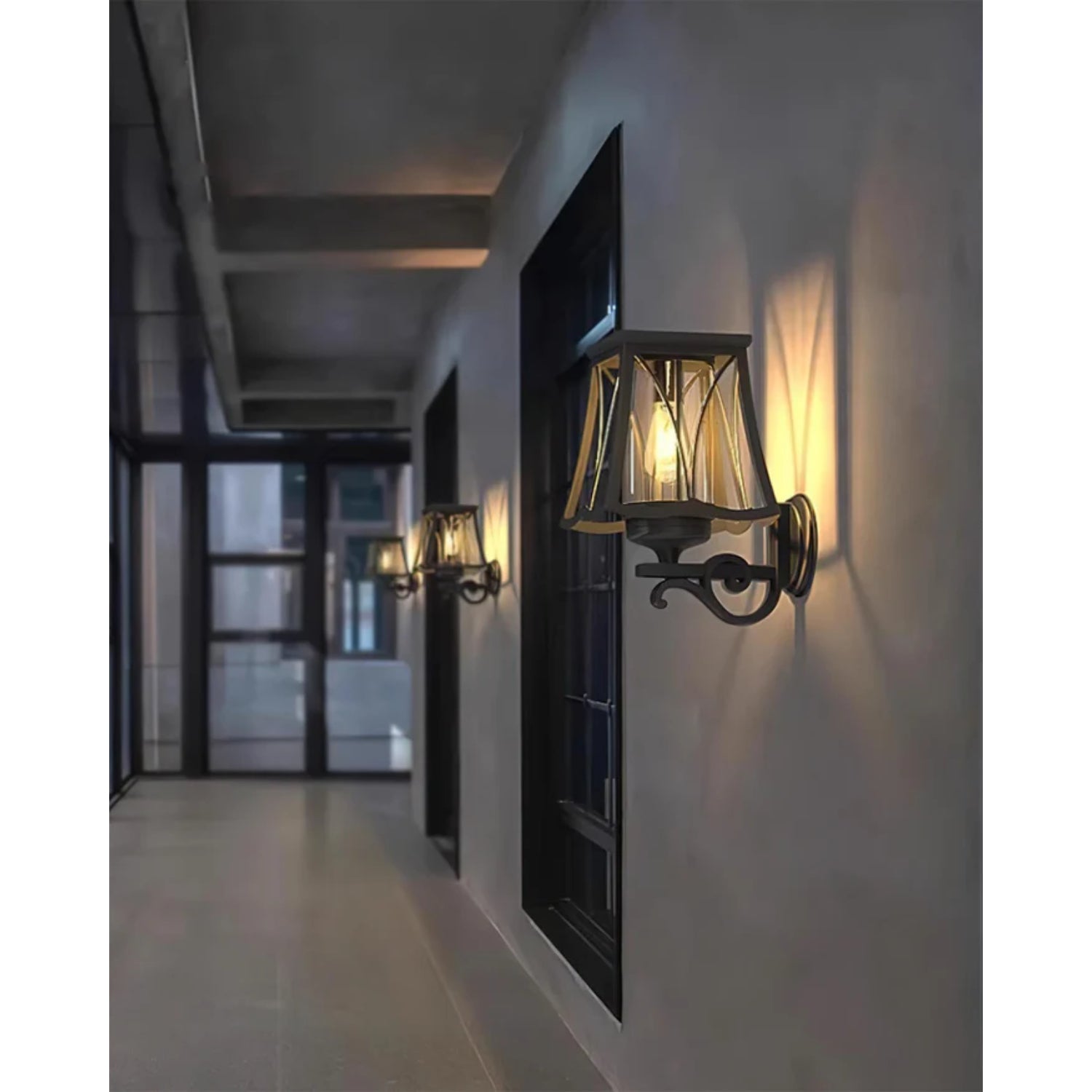 Loves Outdoor Lantern Wall Light