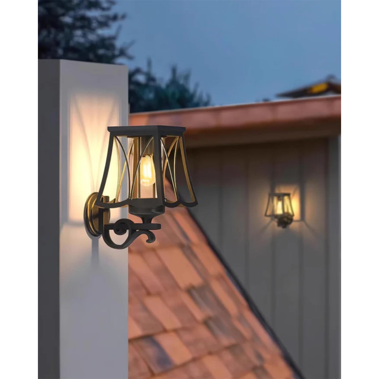 Loves Outdoor Lantern Wall Light