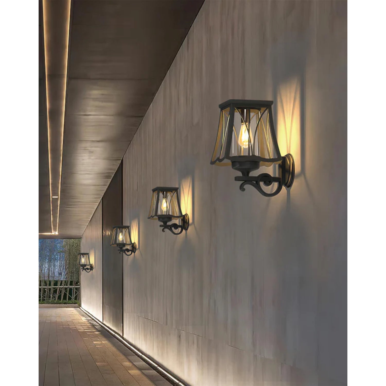 Loves Outdoor Lantern Wall Light