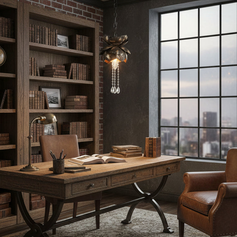 Nelleyay Floral Pendant Light
