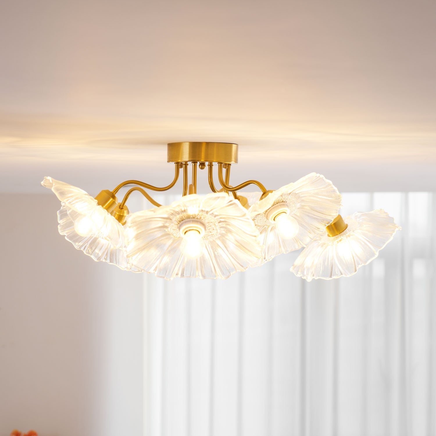Mera Leaf Ceiling Light