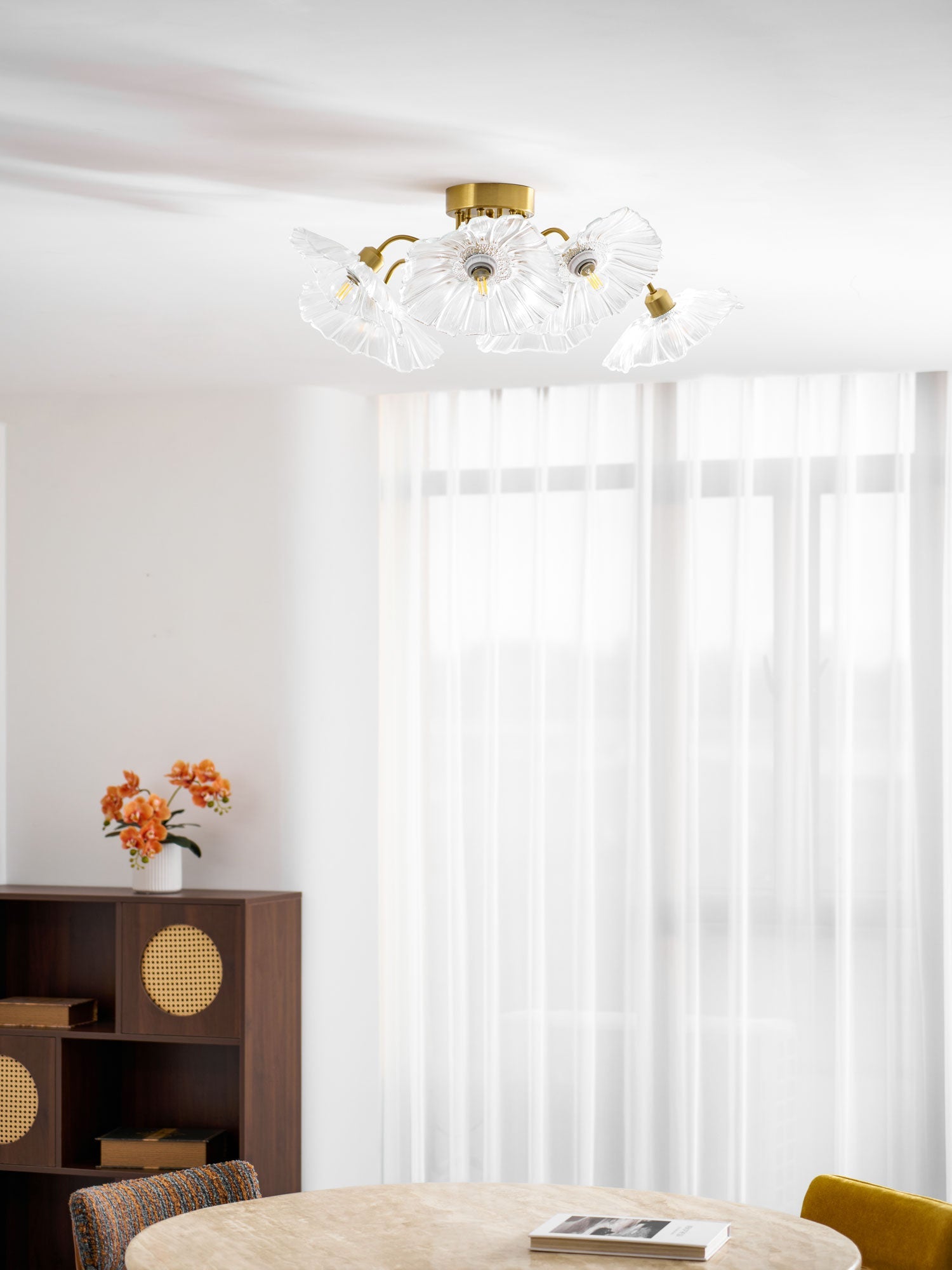 Mera Leaf Ceiling Light