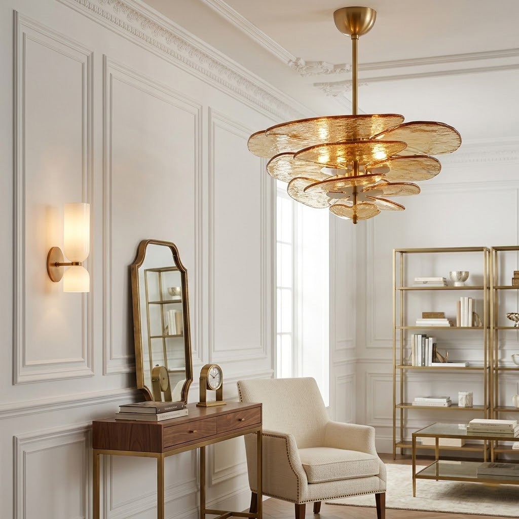 Paxinra Layered Chandelier