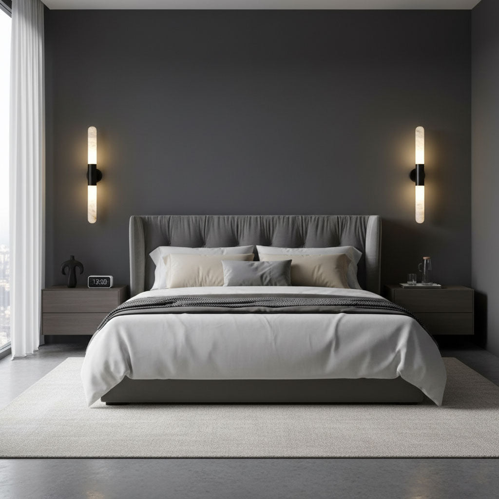 Cevoma Alabaster Wall Light