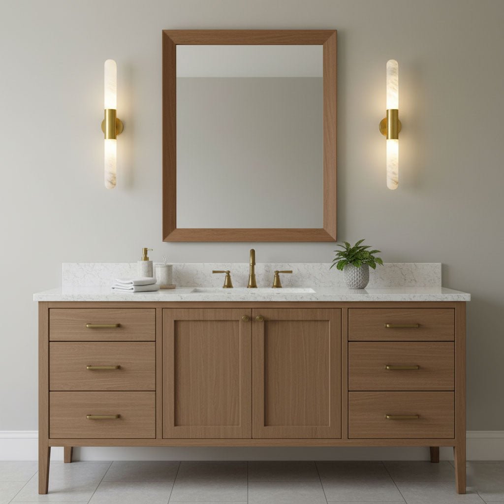 Cevoma Alabaster Wall Light