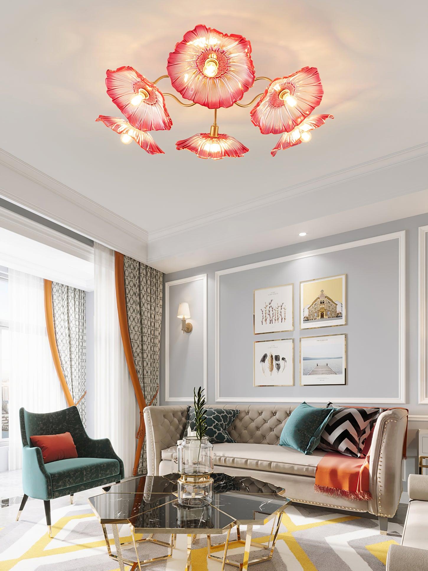 Mera Leaf Ceiling Light