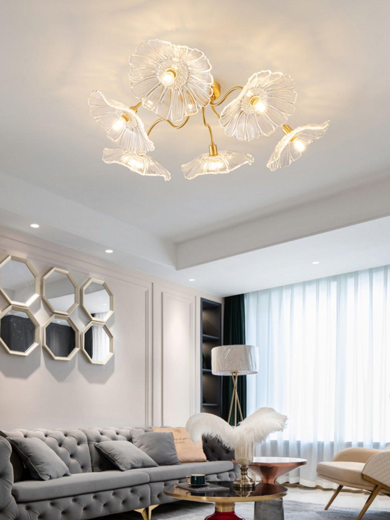 Mera Leaf Ceiling Light