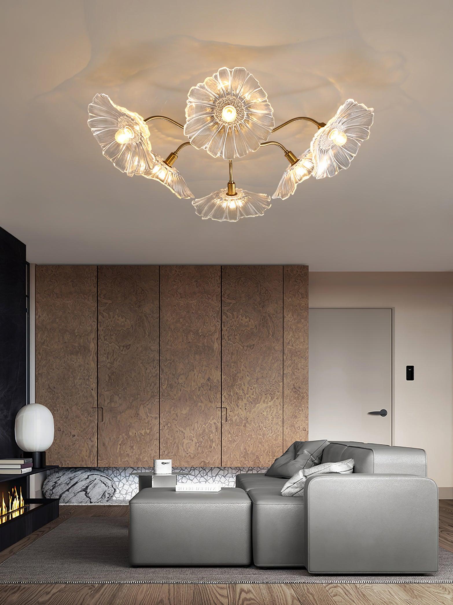 Mera Leaf Ceiling Light
