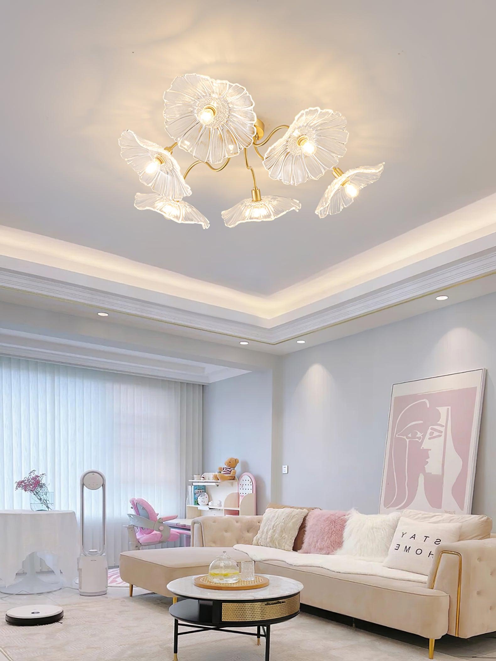 Mera Leaf Ceiling Light