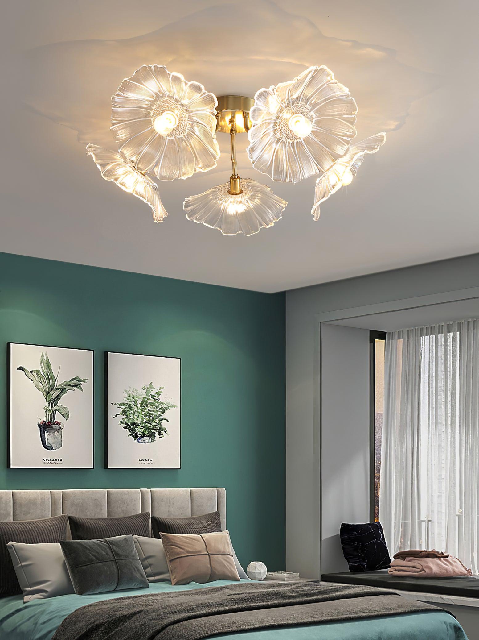 Mera Leaf Ceiling Light