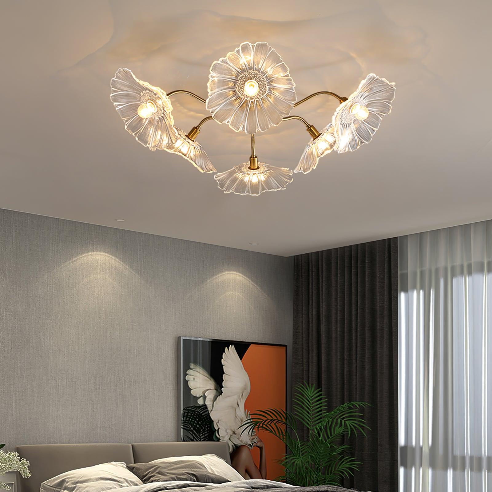 Mera Leaf Ceiling Light