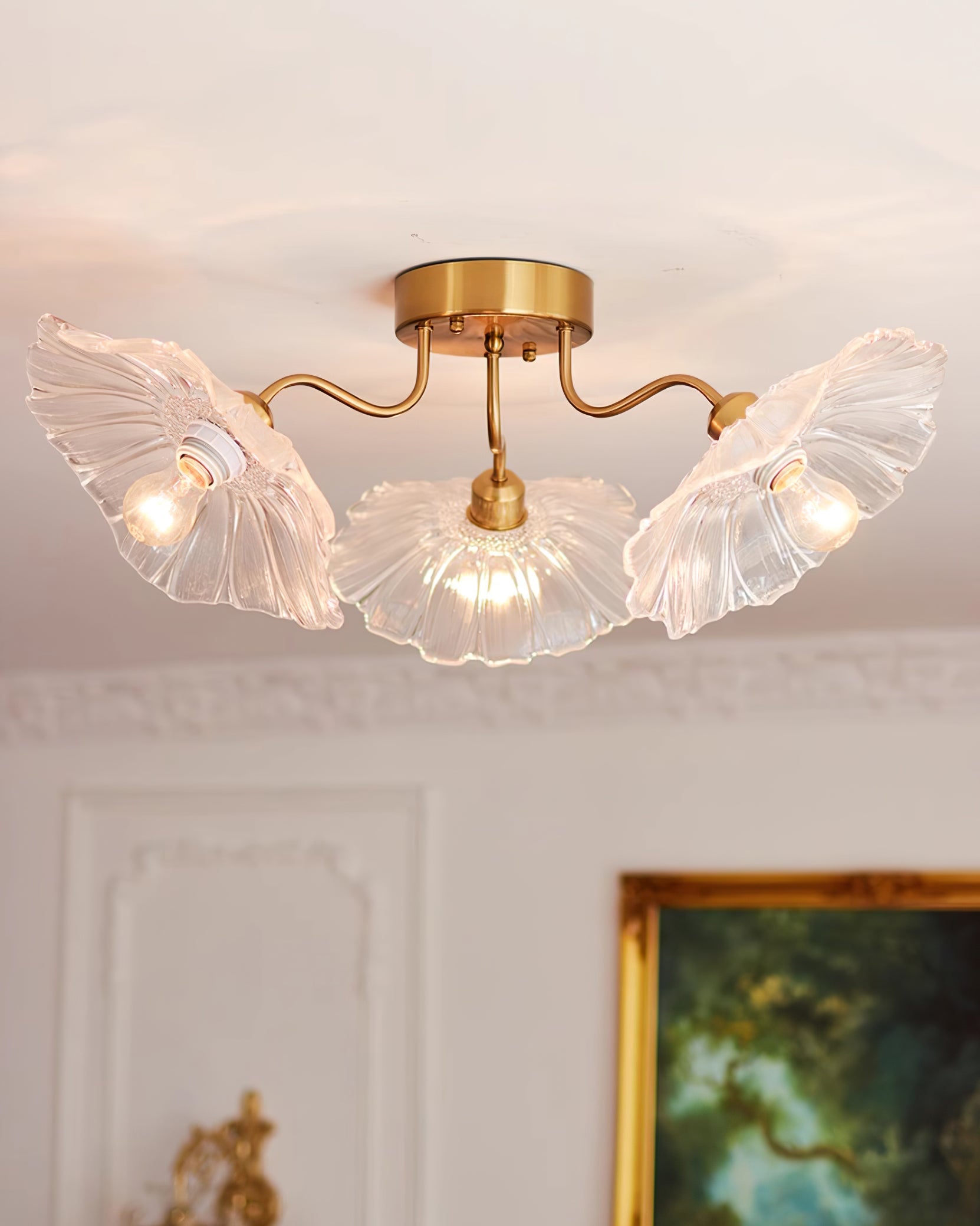 Mera Leaf Ceiling Light