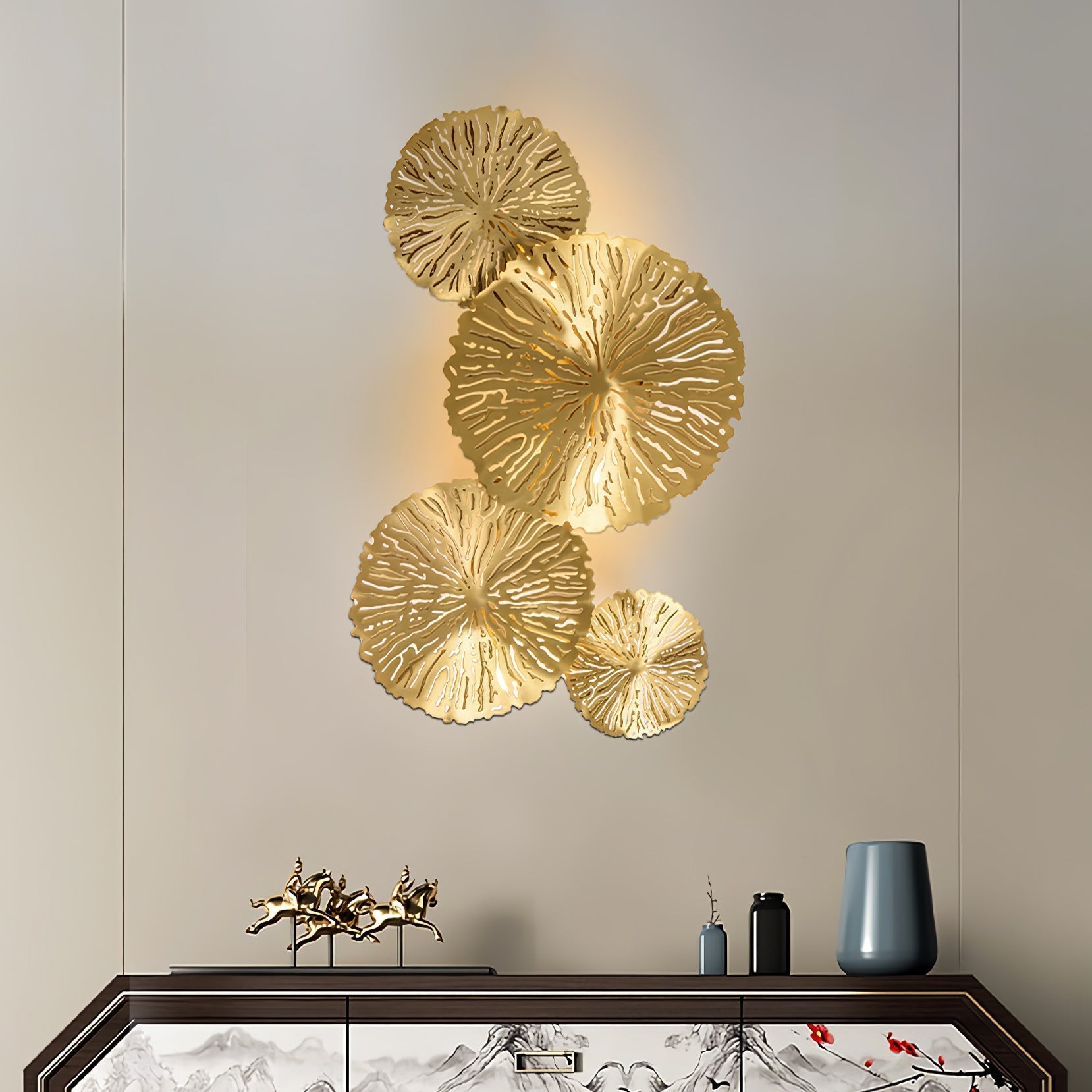 Letuzo Leaf Wall Light