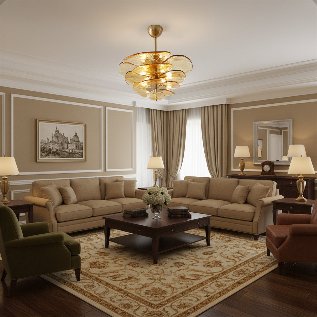 Paxinra Layered Chandelier
