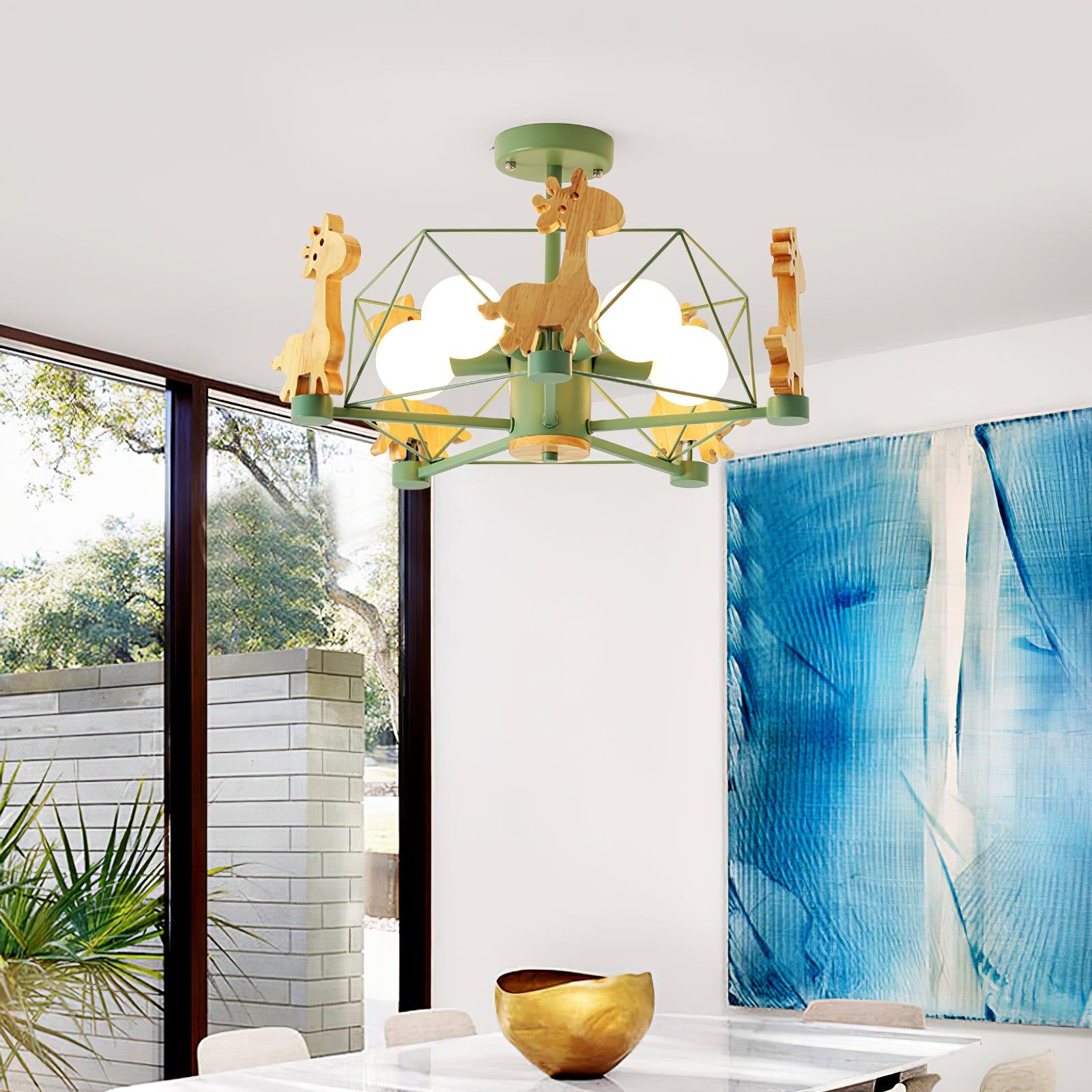 Huppel Deer Ceiling Light
