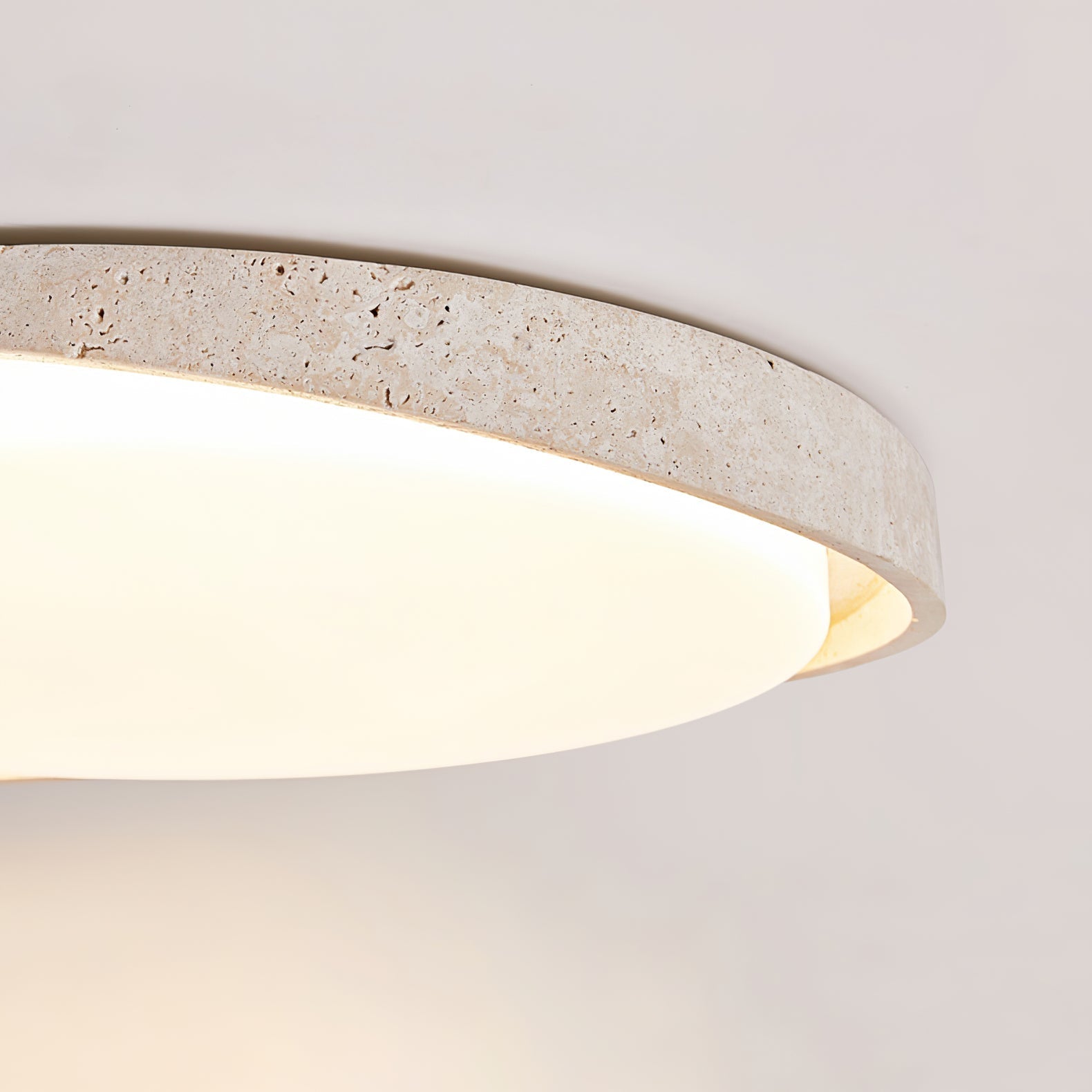 Aruz Wave Natural Stone Ceiling Light