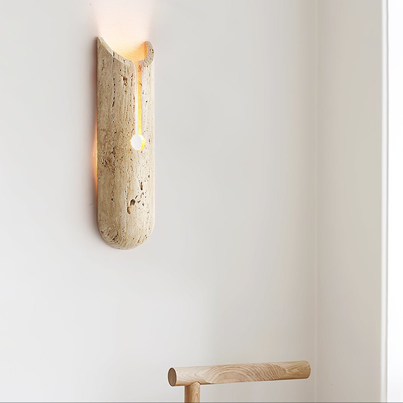 Lucreza Natural Stone Wall Light