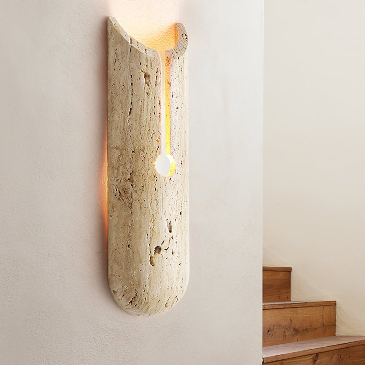 Lucreza Natural Stone Wall Light