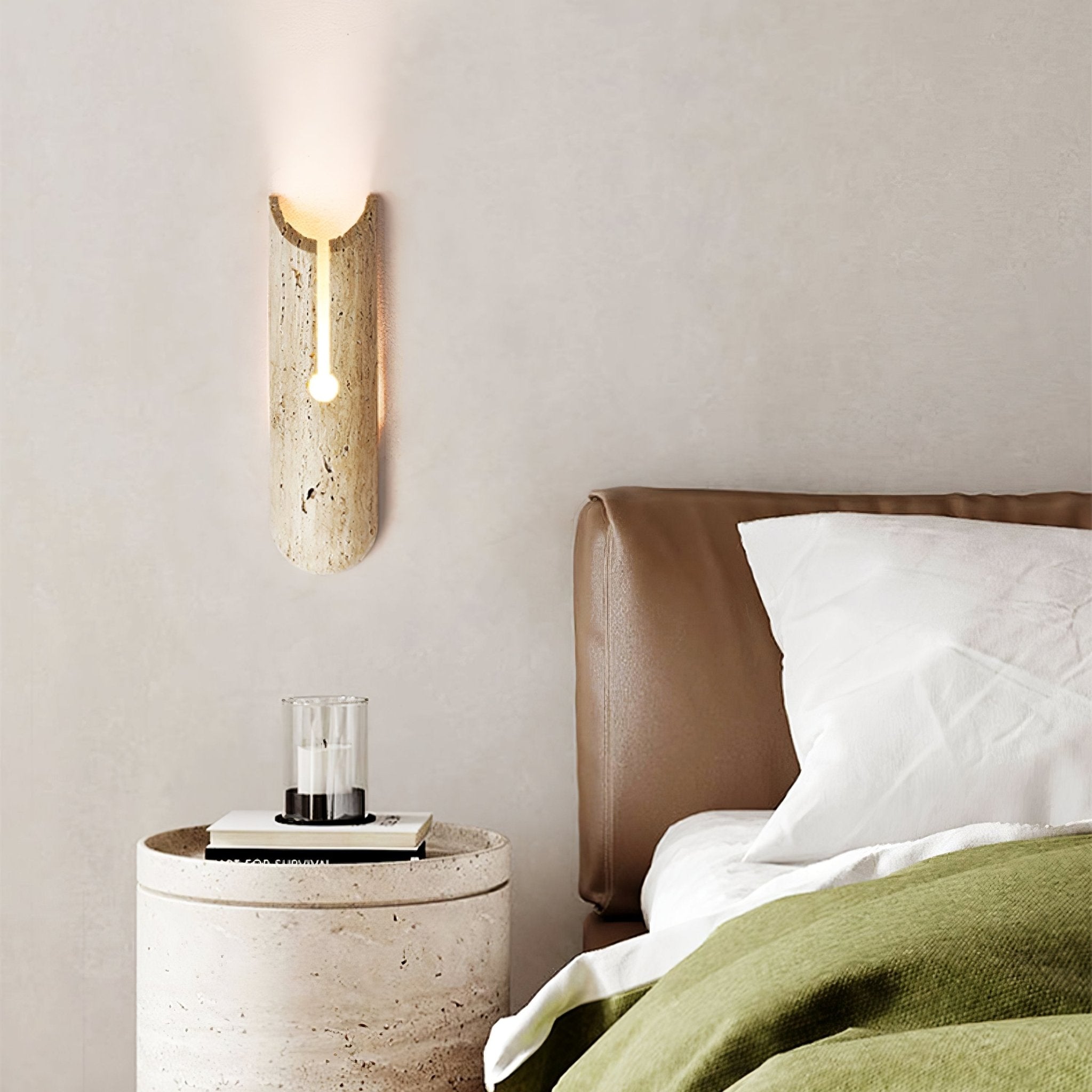 Lucreza Natural Stone Wall Light