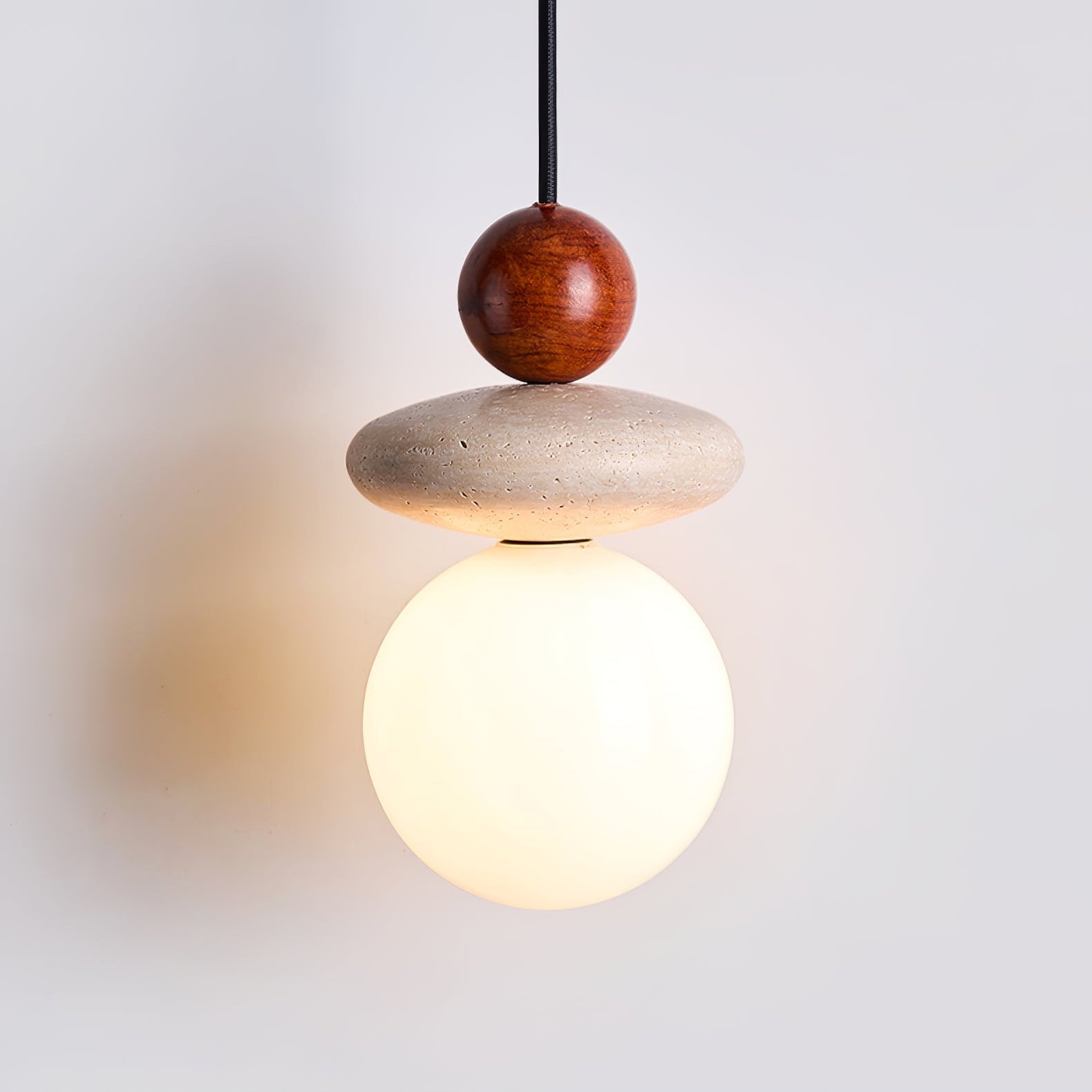 Mazo Natural Stone Pendant Light