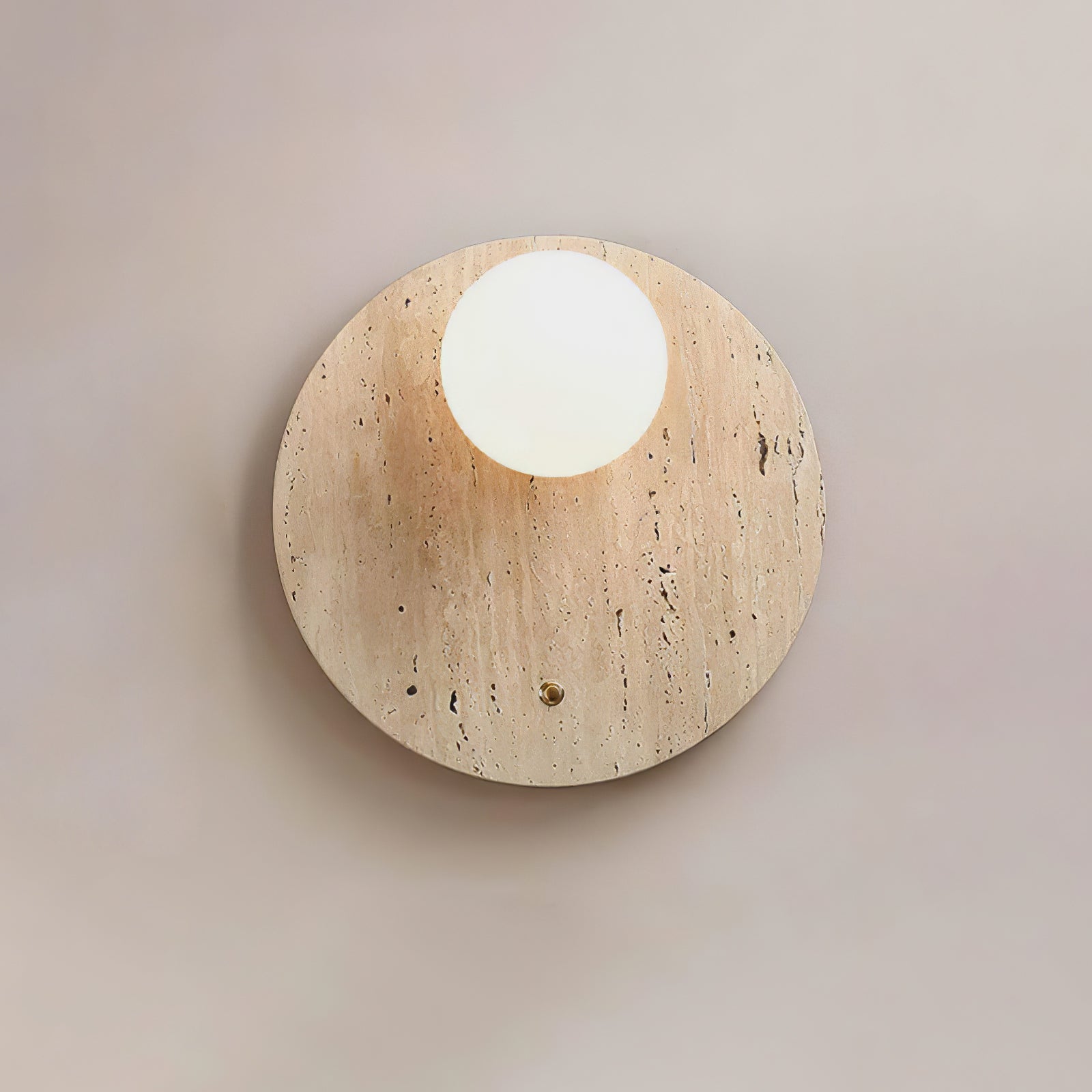 Loteva Natural Stone Wall Light