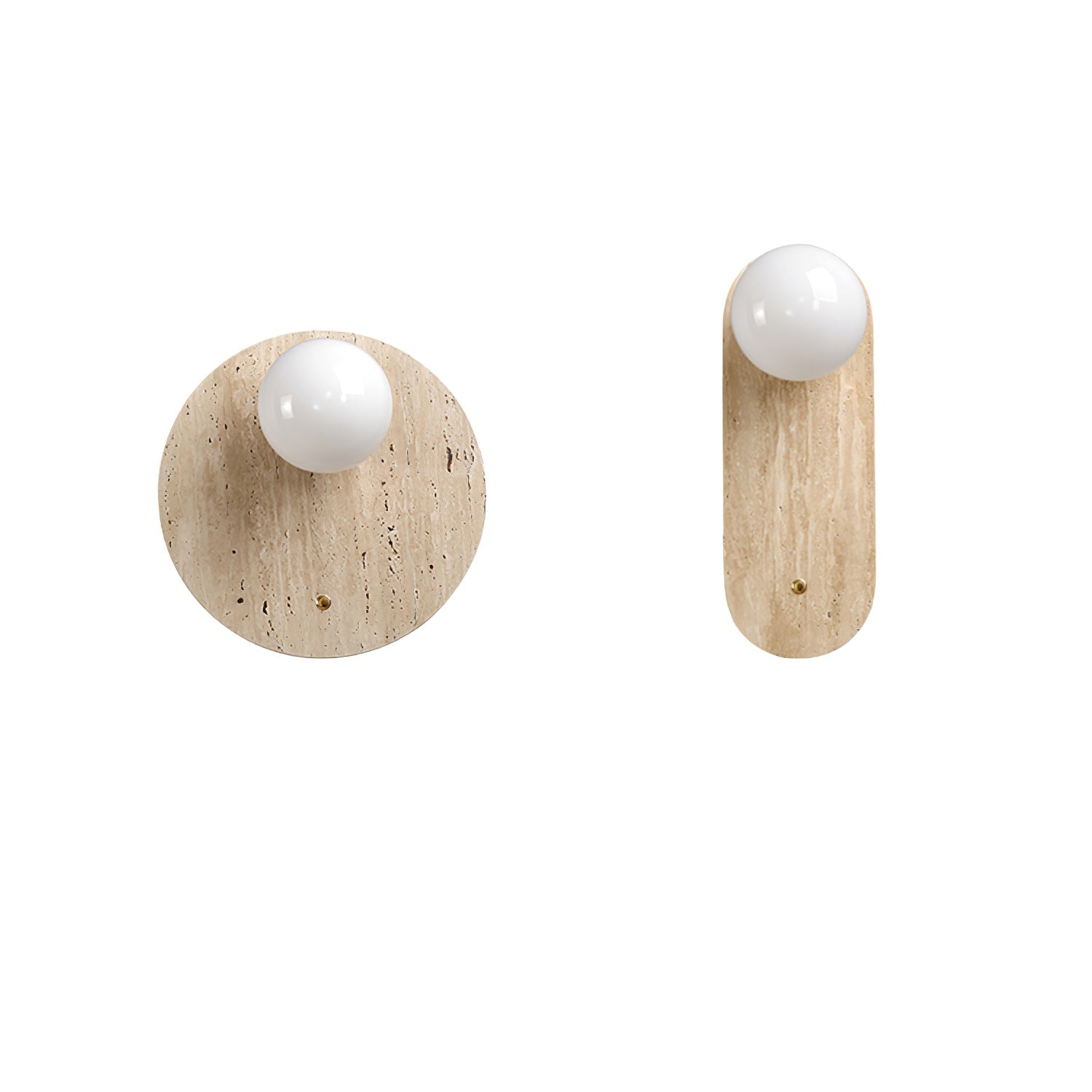 Loteva Natural Stone Wall Light