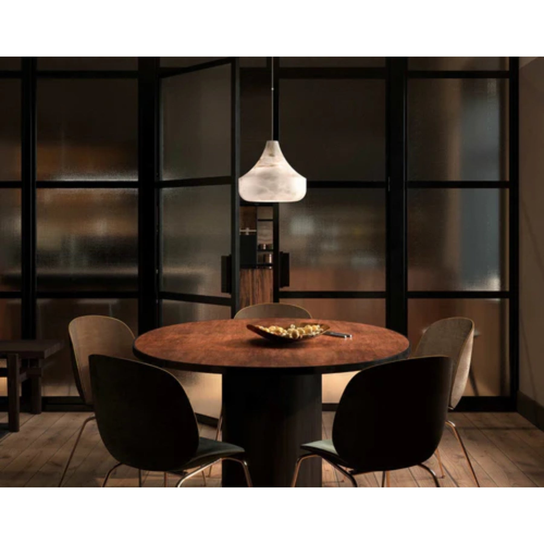 Venyl Alabaster Pendant Light