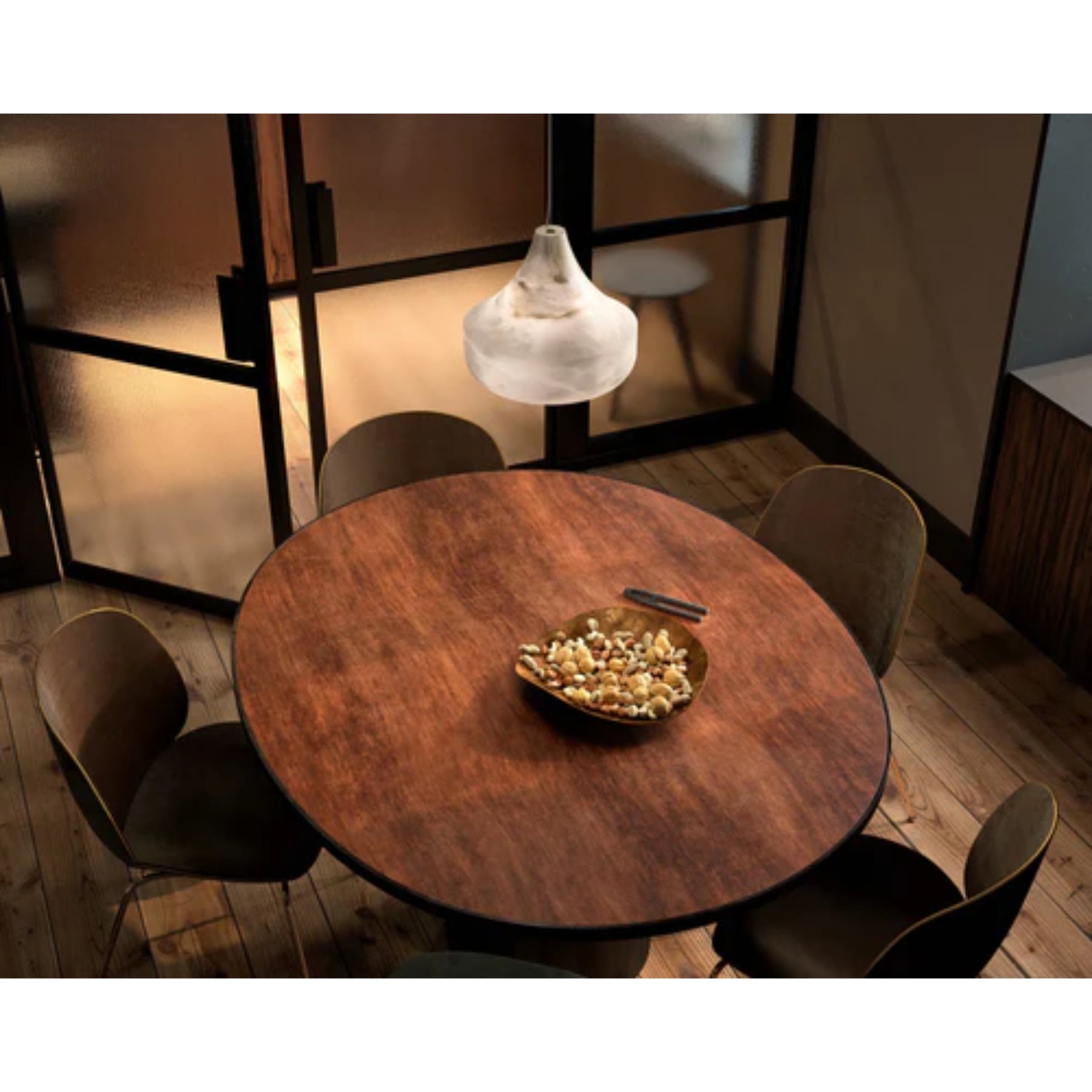 Venyl Alabaster Pendant Light