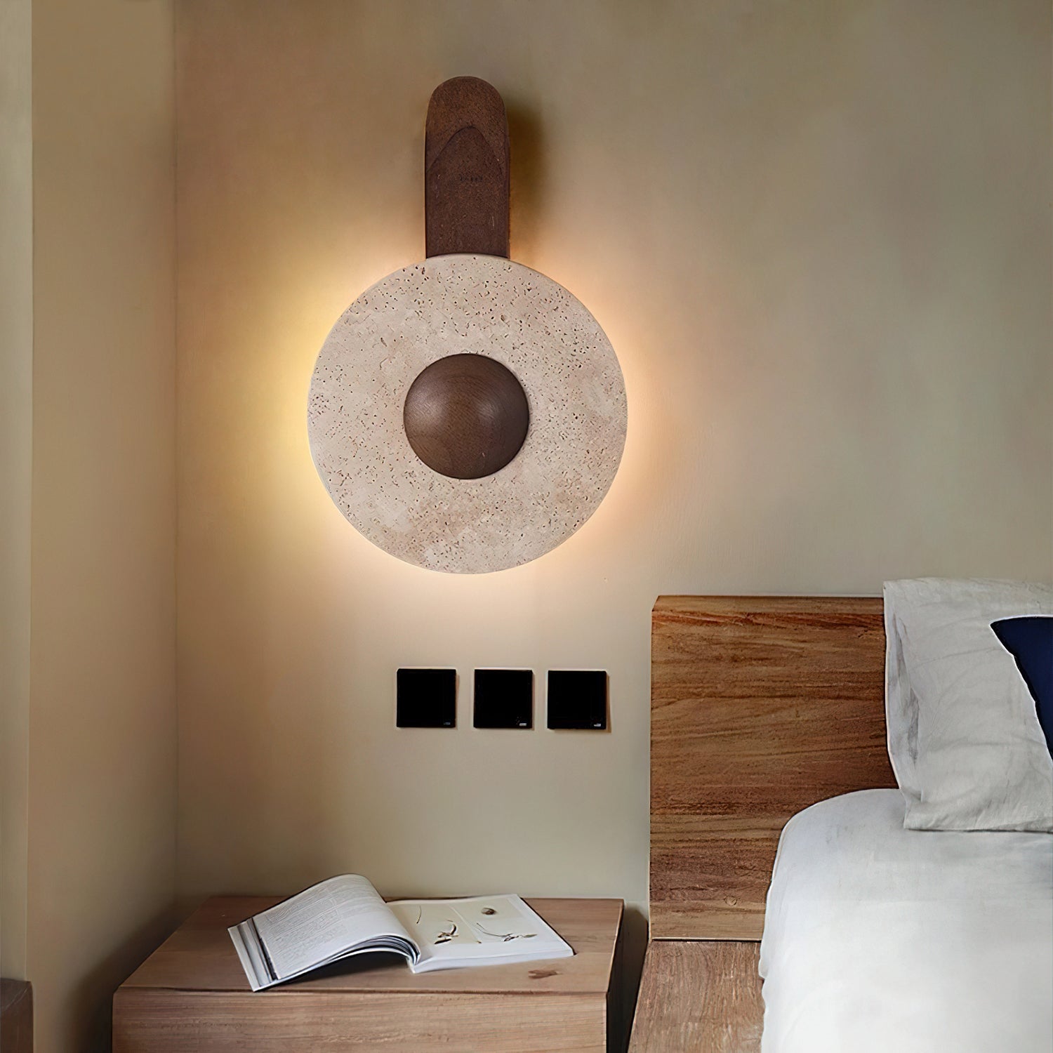 Jome Travertine Wall Light