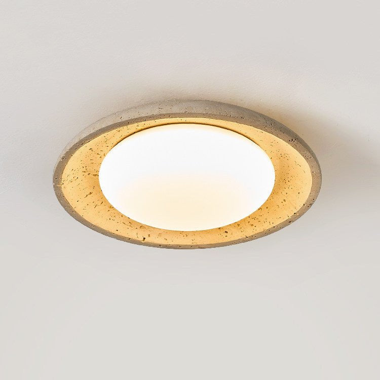 Loneya Travertine Ceiling Light