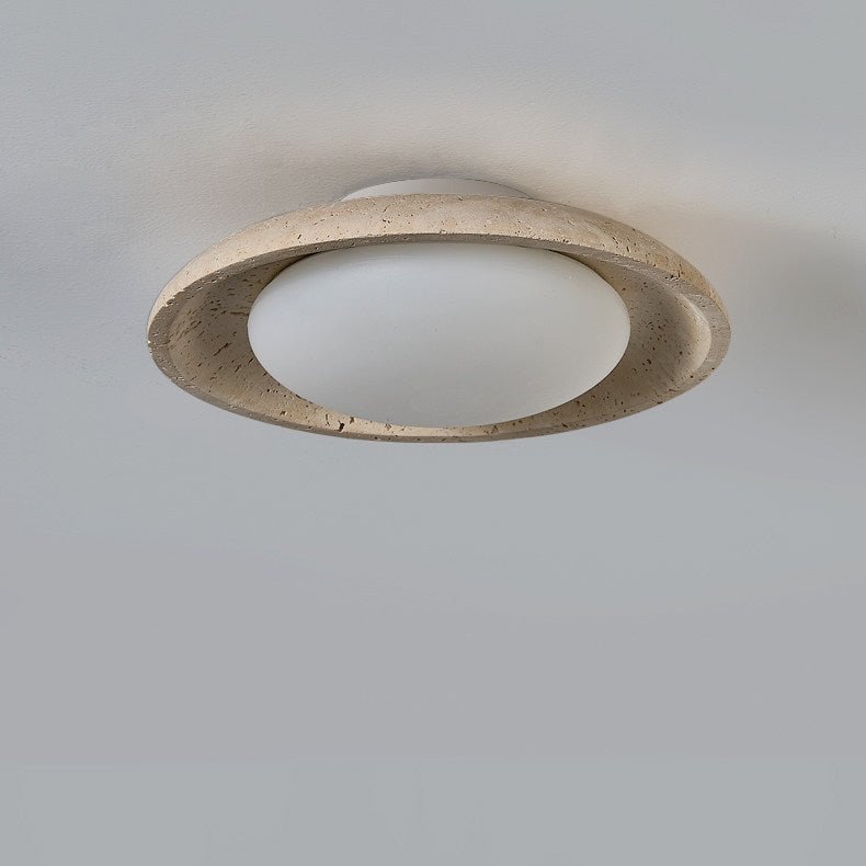 Loneya Travertine Ceiling Light