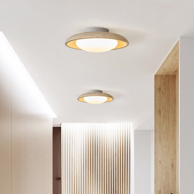 Loneya Travertine Ceiling Light