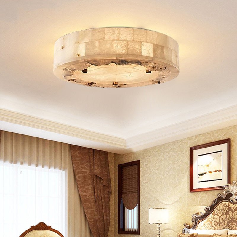 Lovielle Alabaster Ceiling Light