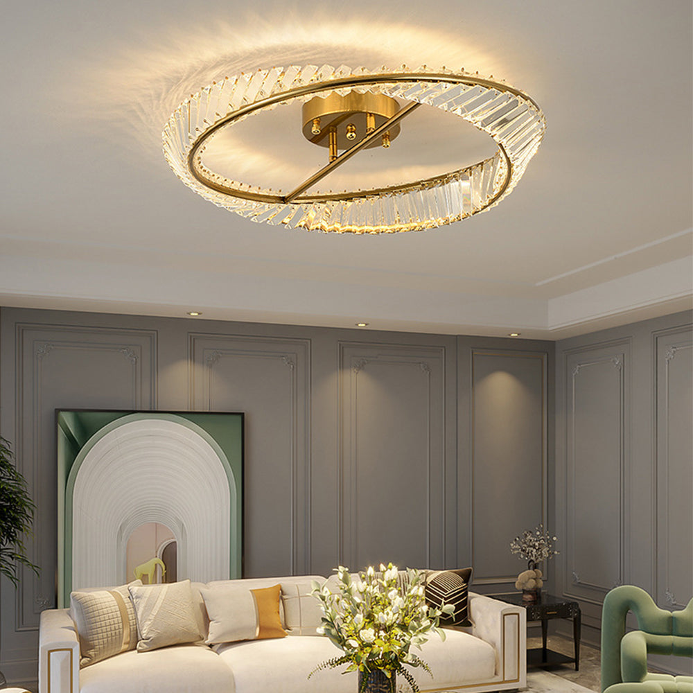 Alzero Crystal Ceiling Light