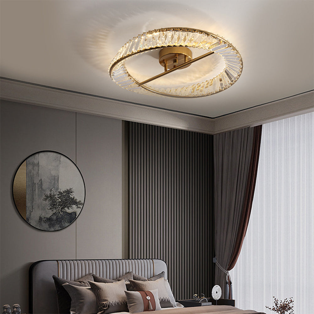 Alzero Crystal Ceiling Light