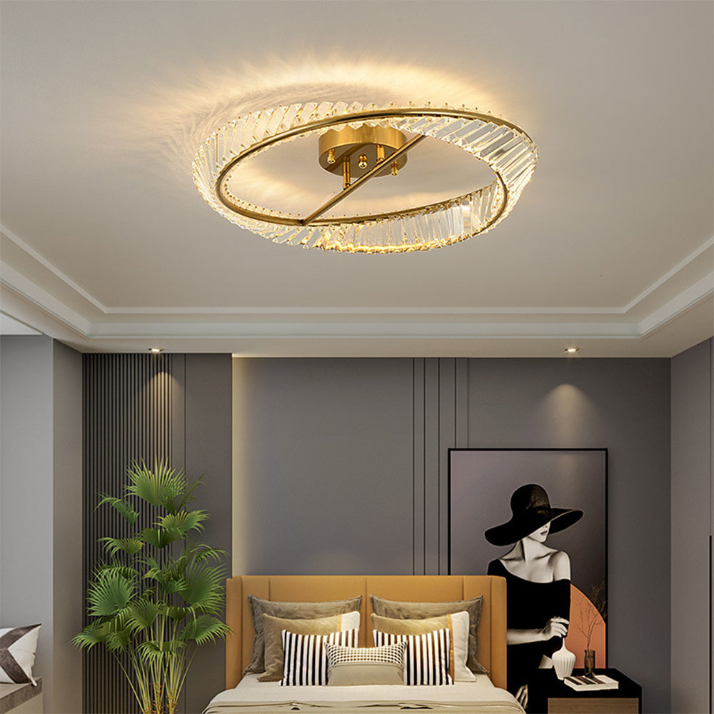 Alzero Crystal Ceiling Light