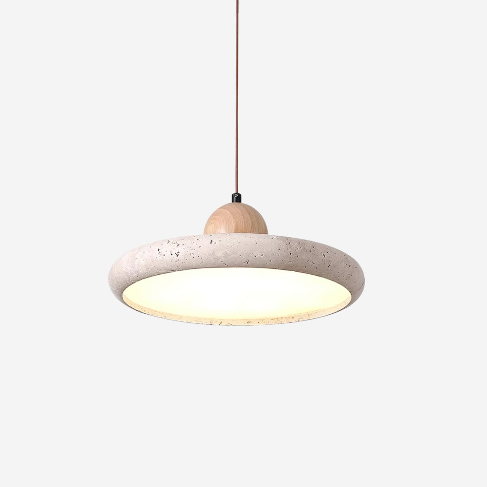 Quarvess Travertine Pendant Light