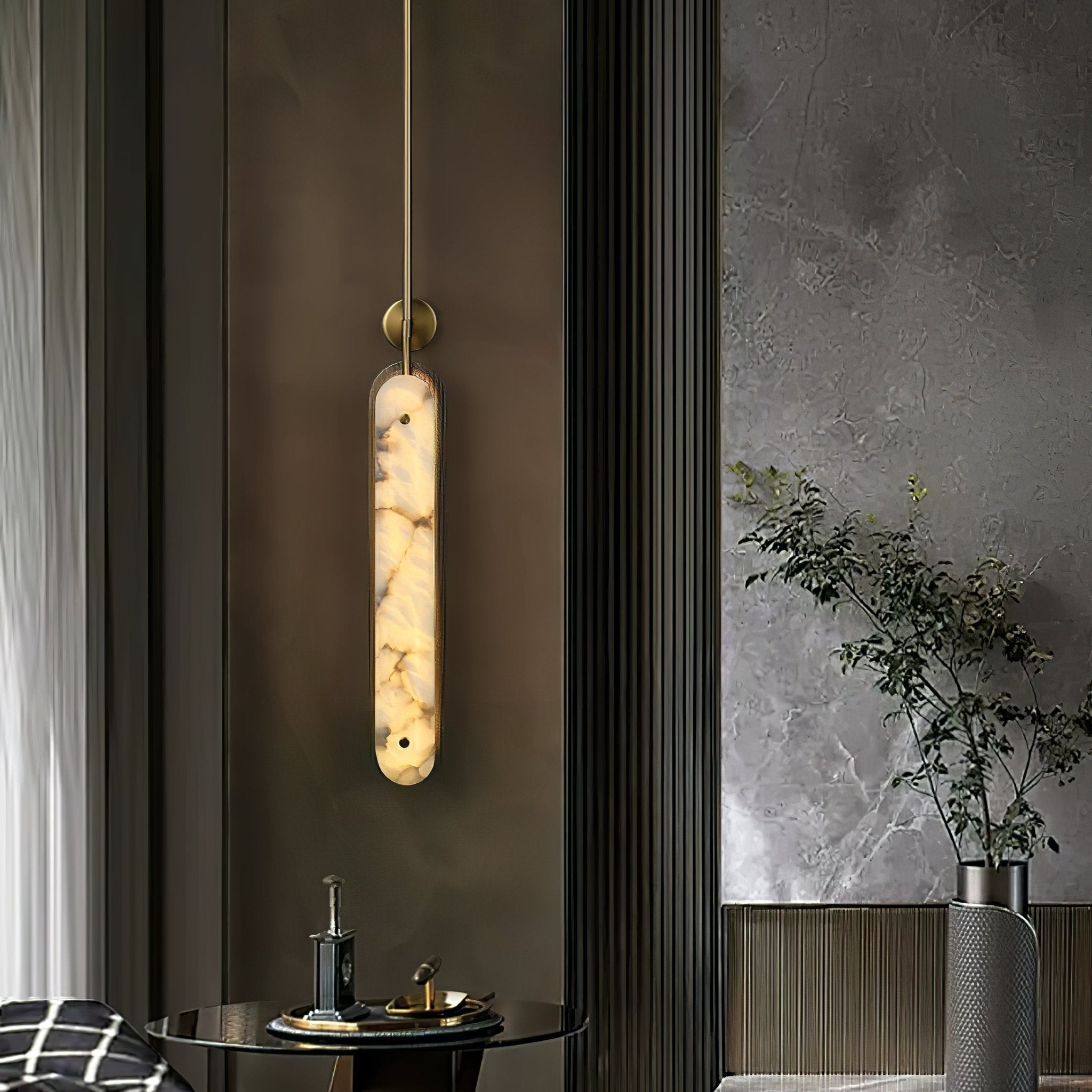 Melyse Alabaster Wall Light
