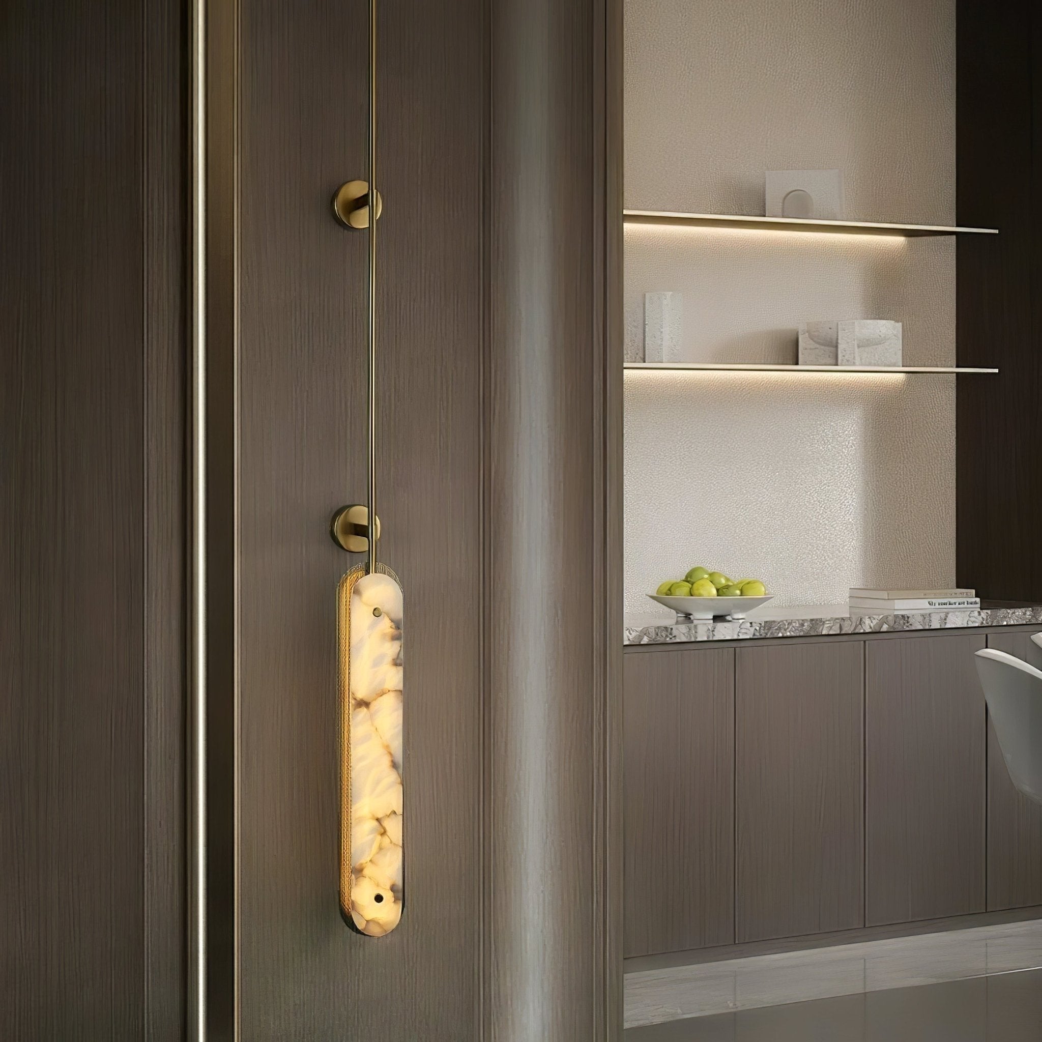 Melyse Alabaster Wall Light