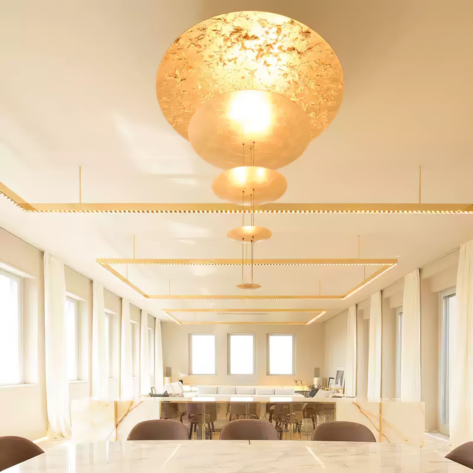 Quazo Disc Pendant Light