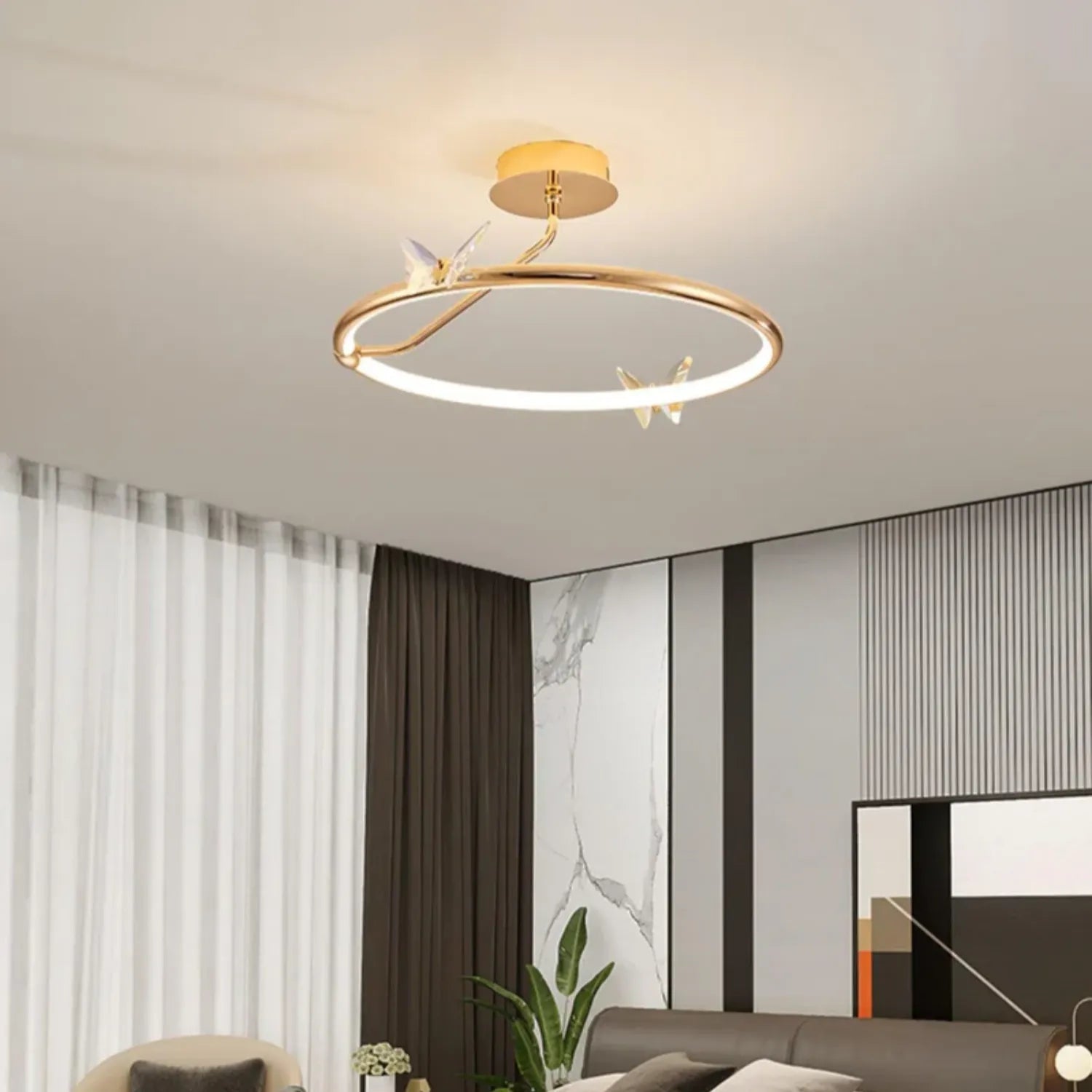 Ringvlinder Ceiling Light